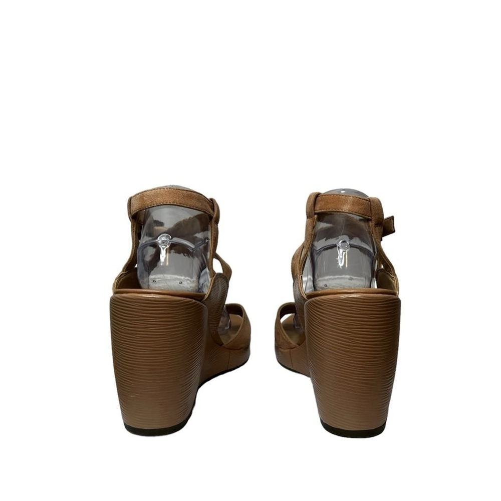 Vionic Macaroon Tan Bonita Women's Orthotic Platform Wedge Sandal Size 11 - Picture 8 of 16